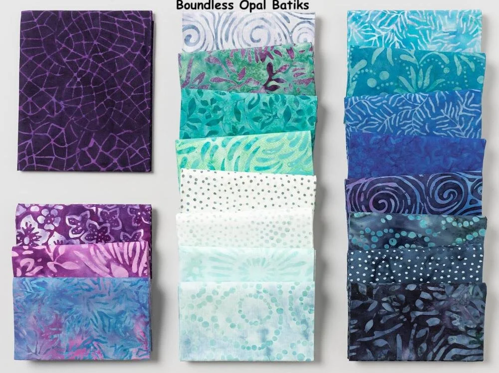 100 /% Cotton /"Shades of the Rainbow/" 20 Half Yard Bundle