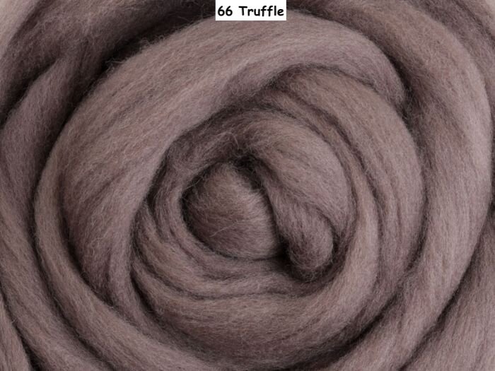 Natural Color NORWEGIAN GREY Wool Roving - 7.6 ounces - Fiber to Yarn