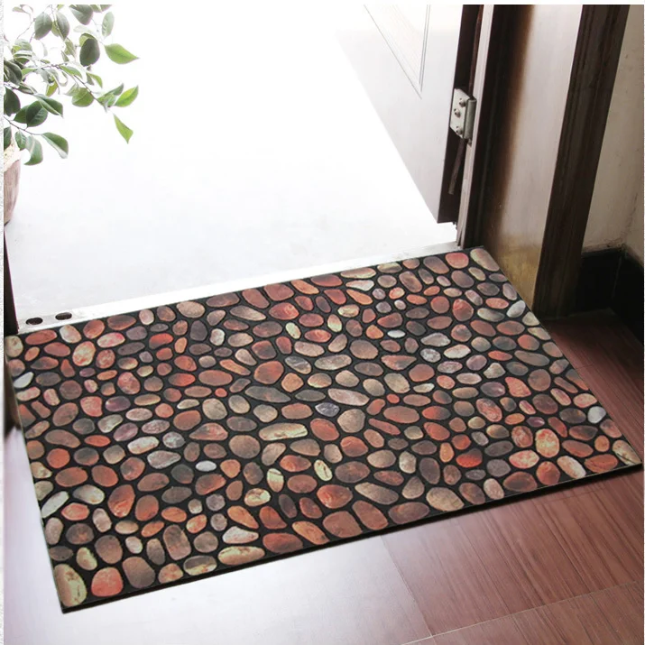 Mosaic Elegant Rubber Entrance Mat Mosaic Flooring