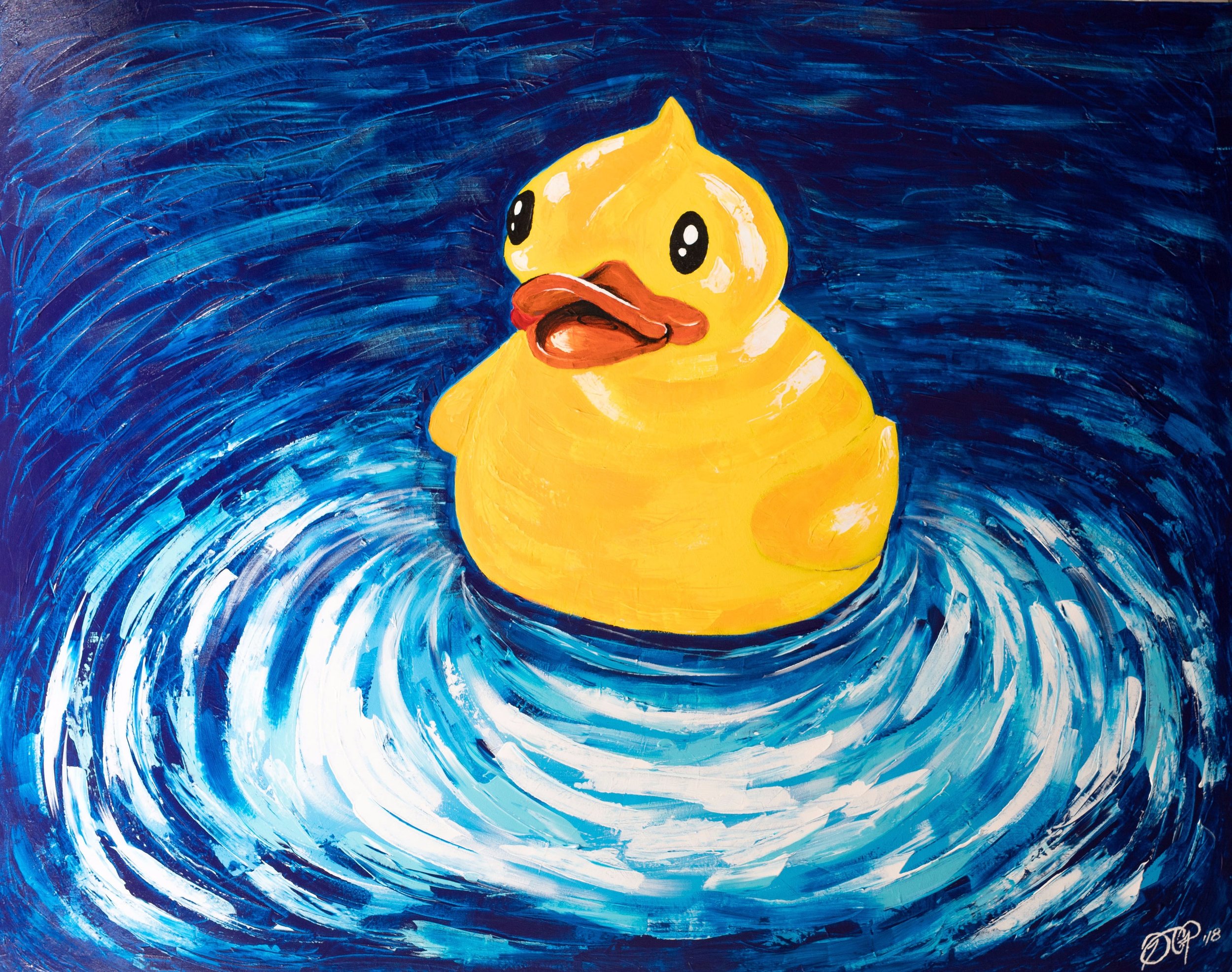 How To Paint A Rubber Duck