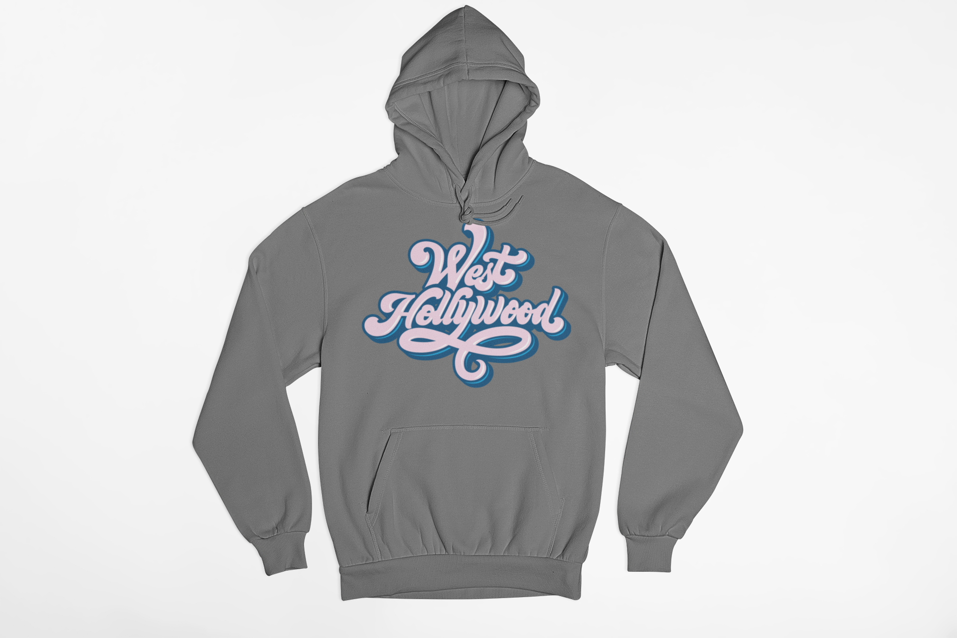 flat hoodie mockup