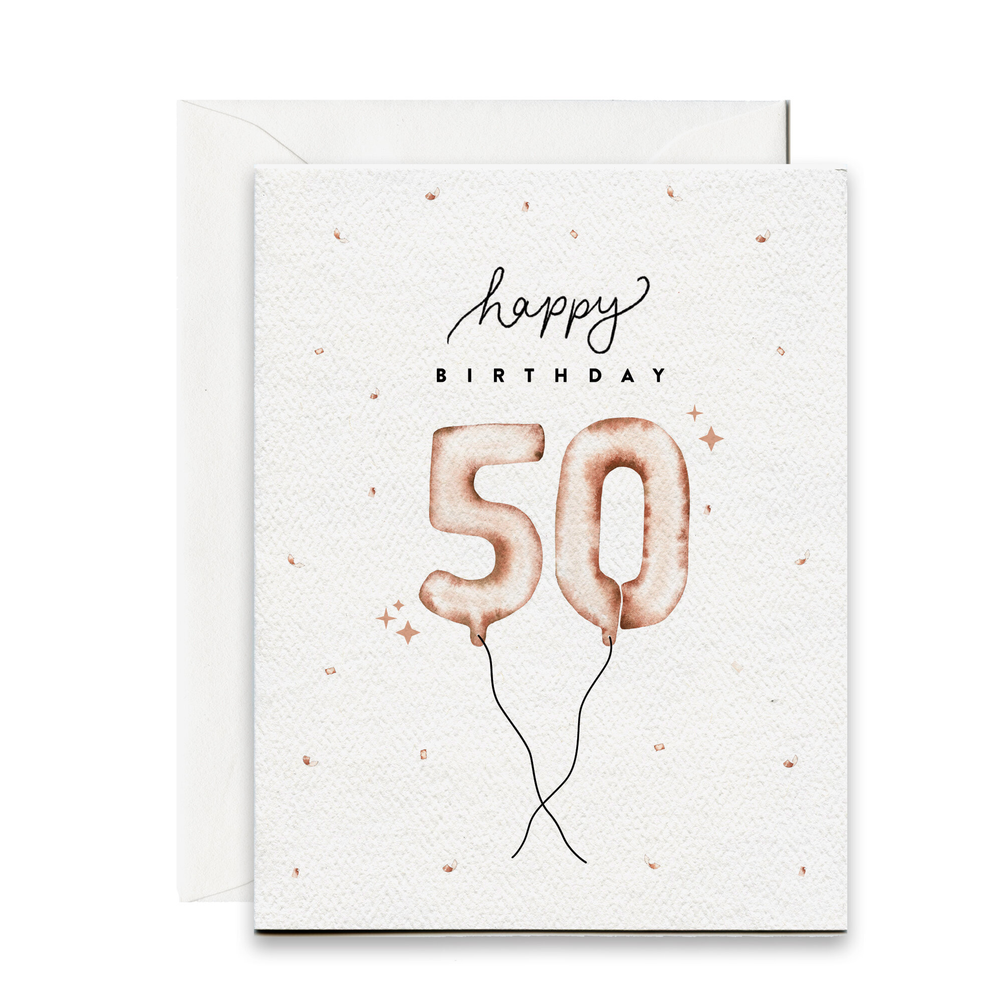 Happy 50th Birthday Card » Pip & Cricket