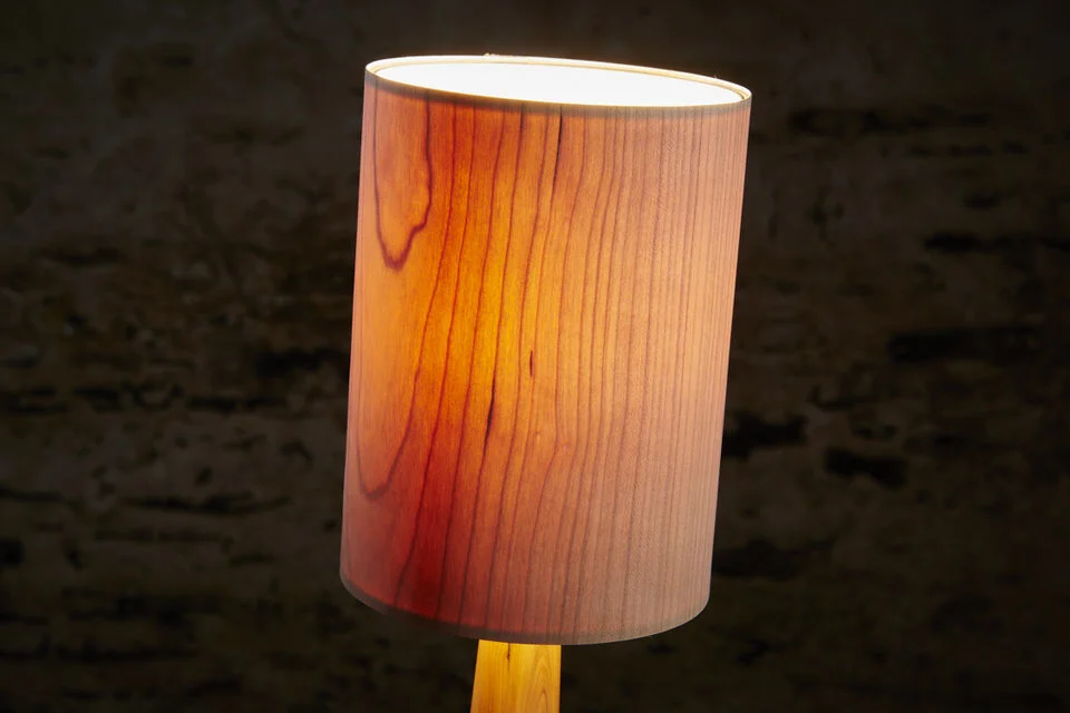 Bespoke Handmade Wooden Lampshade For In Devon Peter Lanyon Furniture - Orange Lamp Shade Next Bespoke Handmade Wooden Lampshade For In Devon Peter Lanyon Furniture - Orange Lamp Shade Next