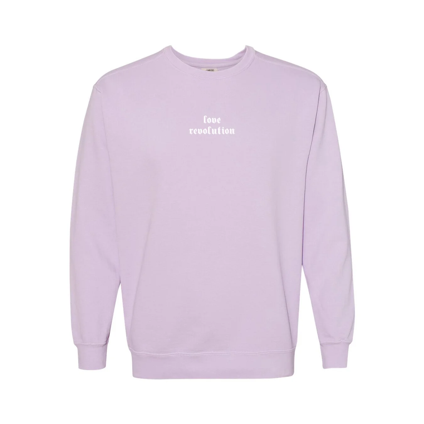 lavender crewneck