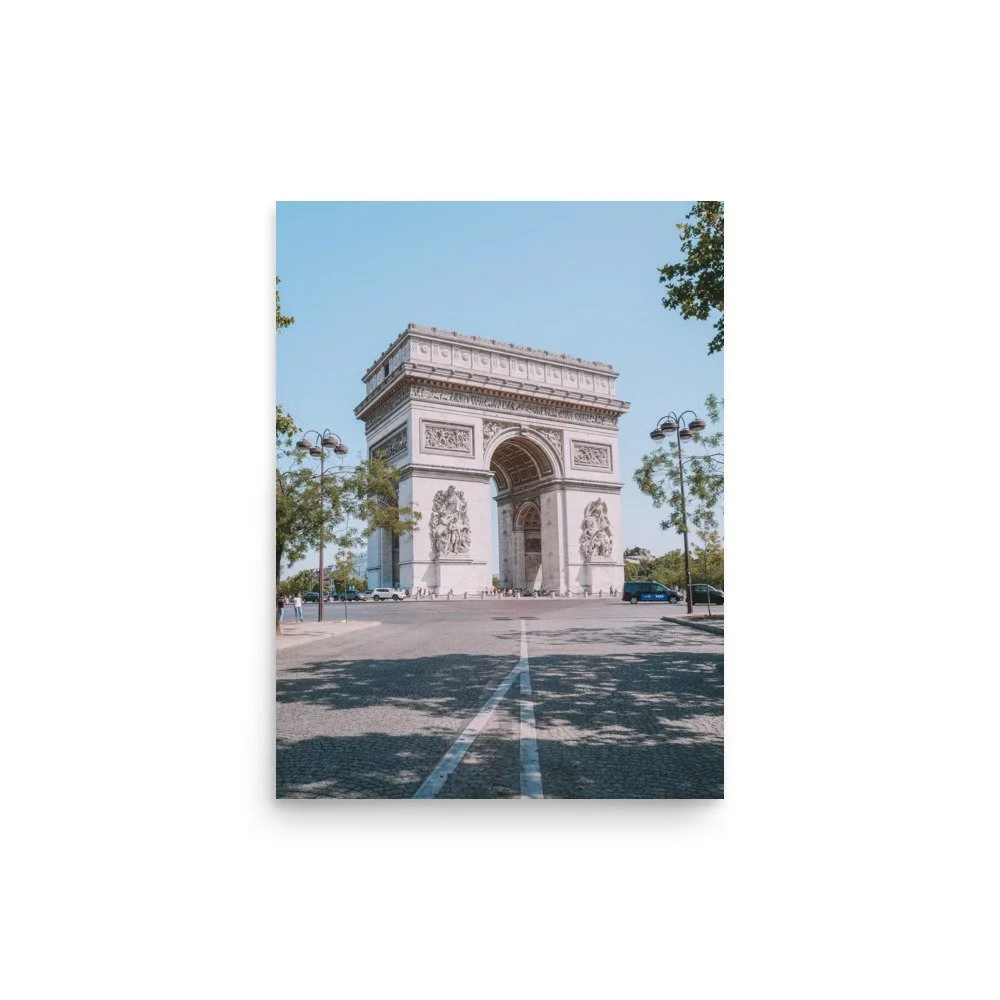 Arc De Triomphe Print | Lust In Her World | Travel Blog Arc De Triomphe Print | Lust In Her World | Travel Blog