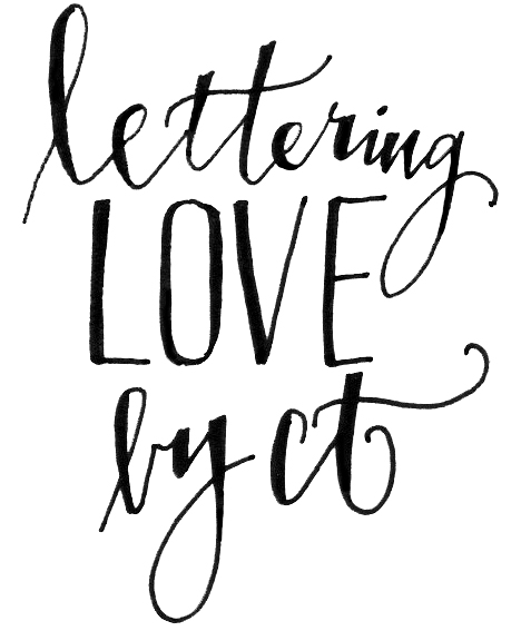 Lettering Love by CT