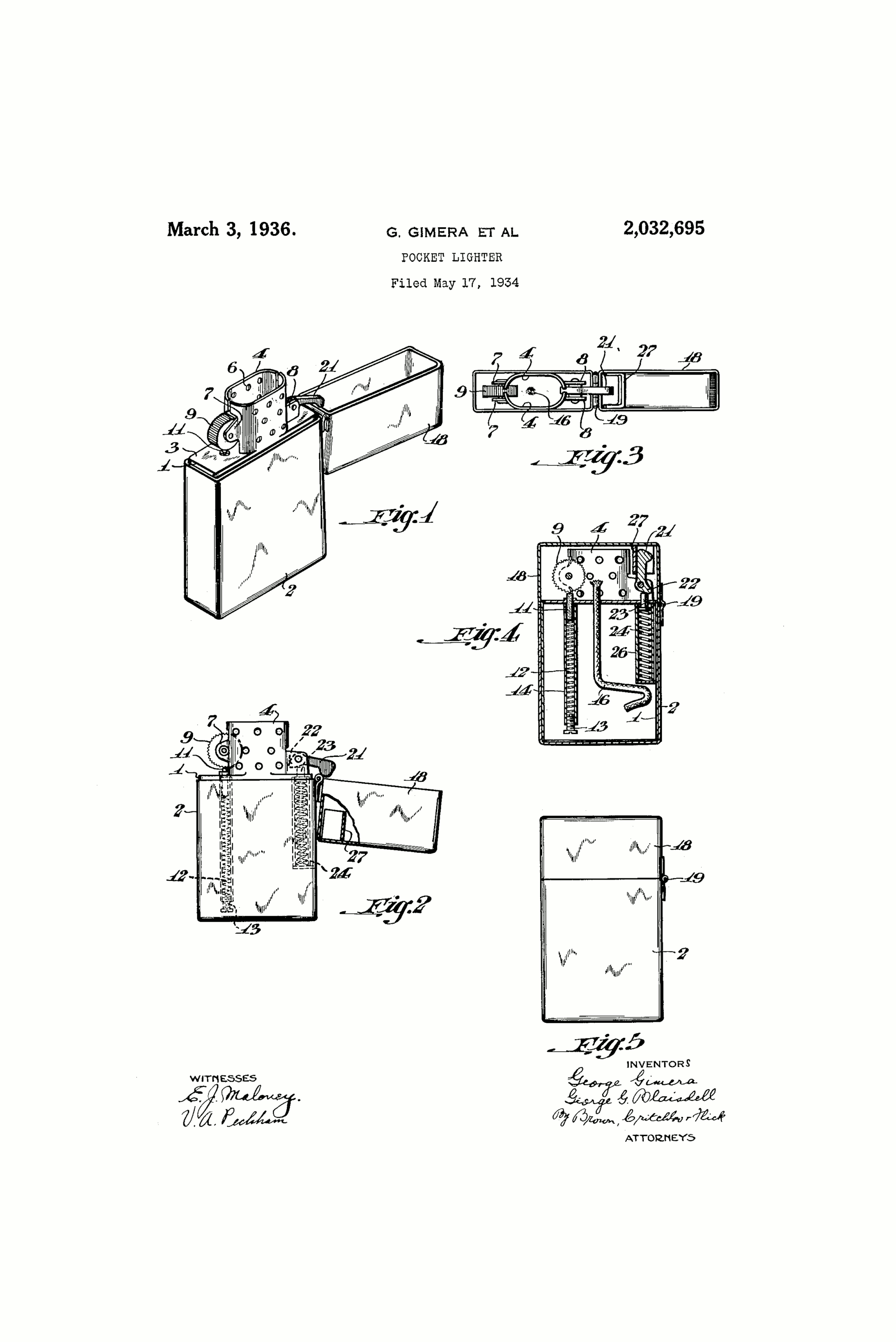 who invented the lighter