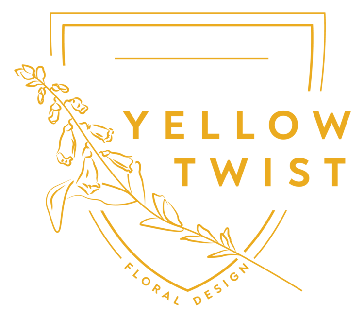 Yellow Twist Floral Design