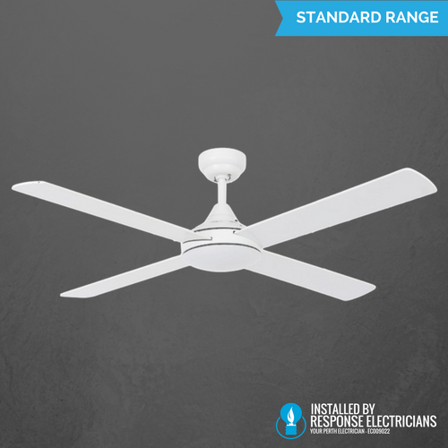Install 132cm White Ceiling Fan Perth Response
