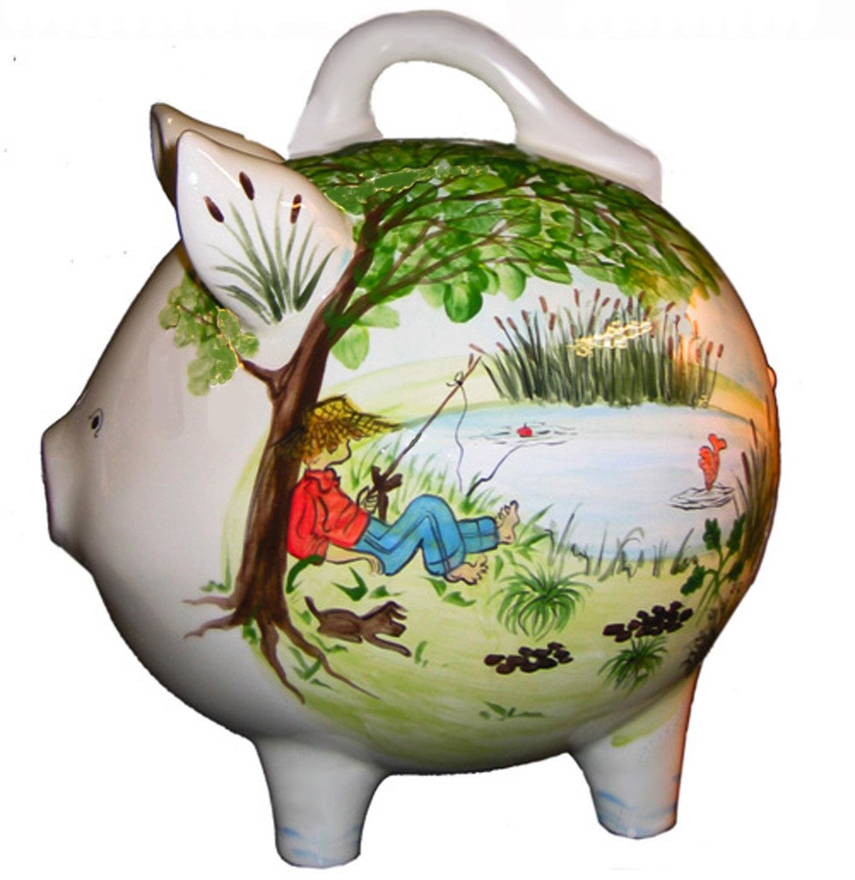 Gone Fishing Piggy Bank — PiggyBank Express