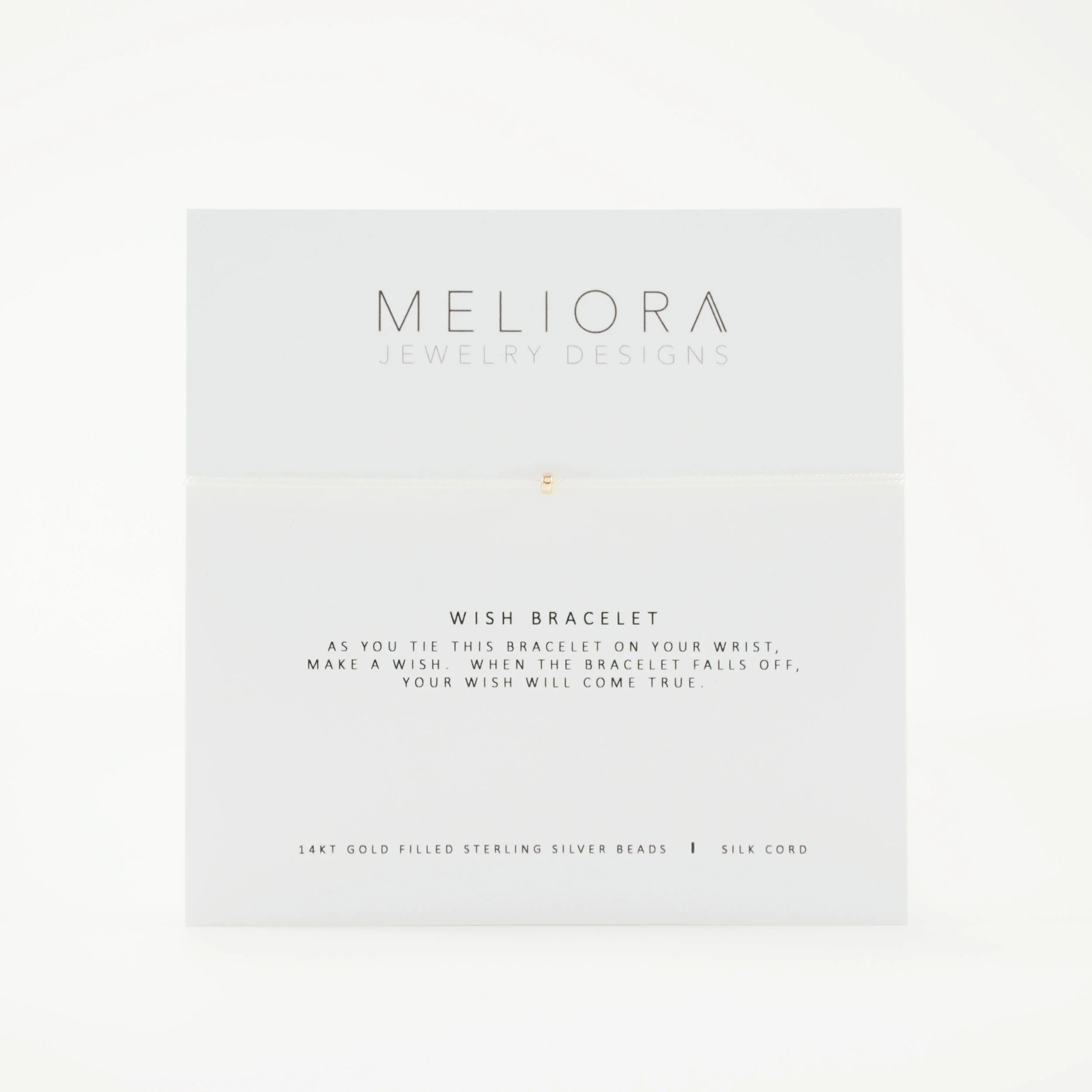 Wish Bracelet In 14k Gold Meliora Jewelry Designs Wish Bracelet In 14k Gold Meliora