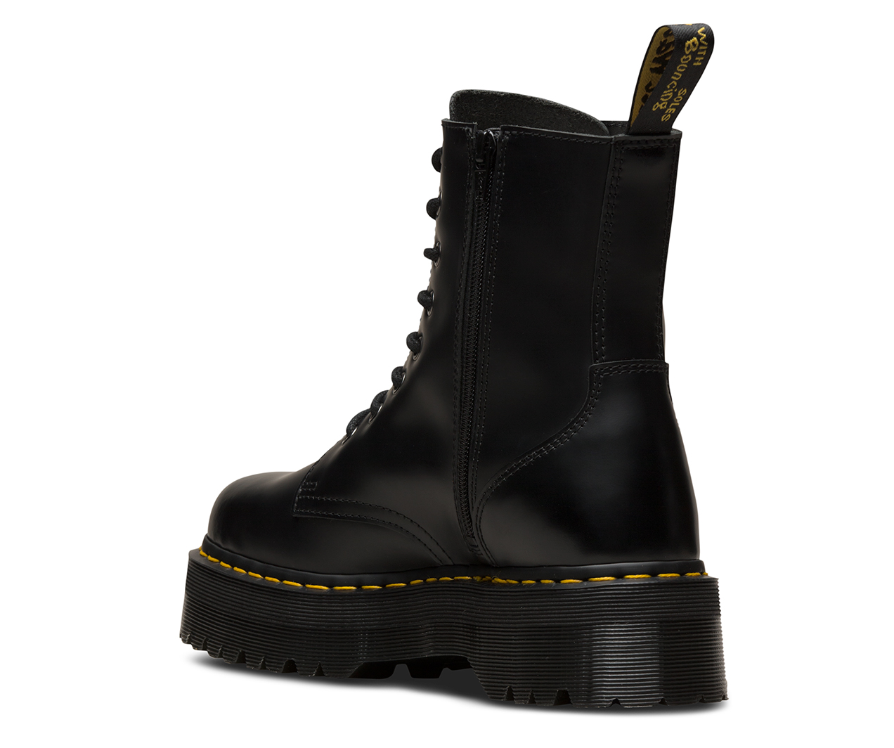doc marten slip on work boots