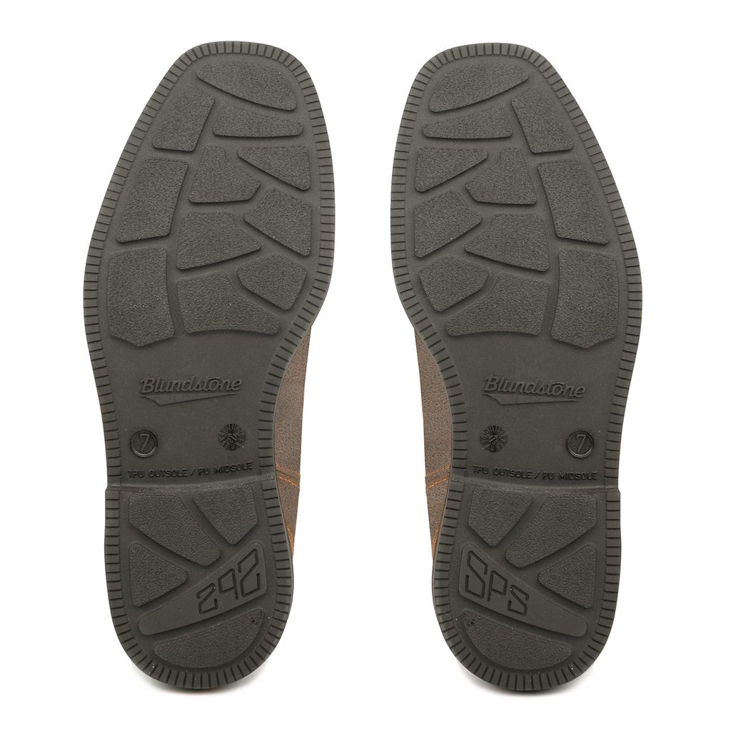 blundstone chisel toe steel grey