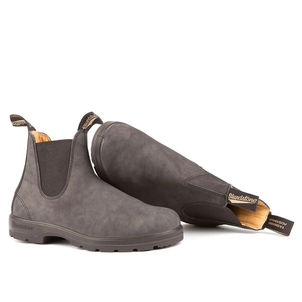 blundstone rustic black 587