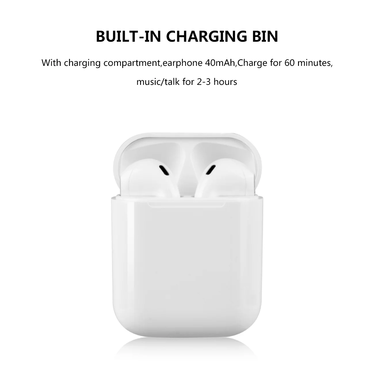 Wireless Headset Bluetooth 5 0 Headphones Stereo Twin Earbuds I9s Tws In White Ductless Mini Split Central Air Conditioning Central Heating Hvac Contractor Ac Repair Heat Repair