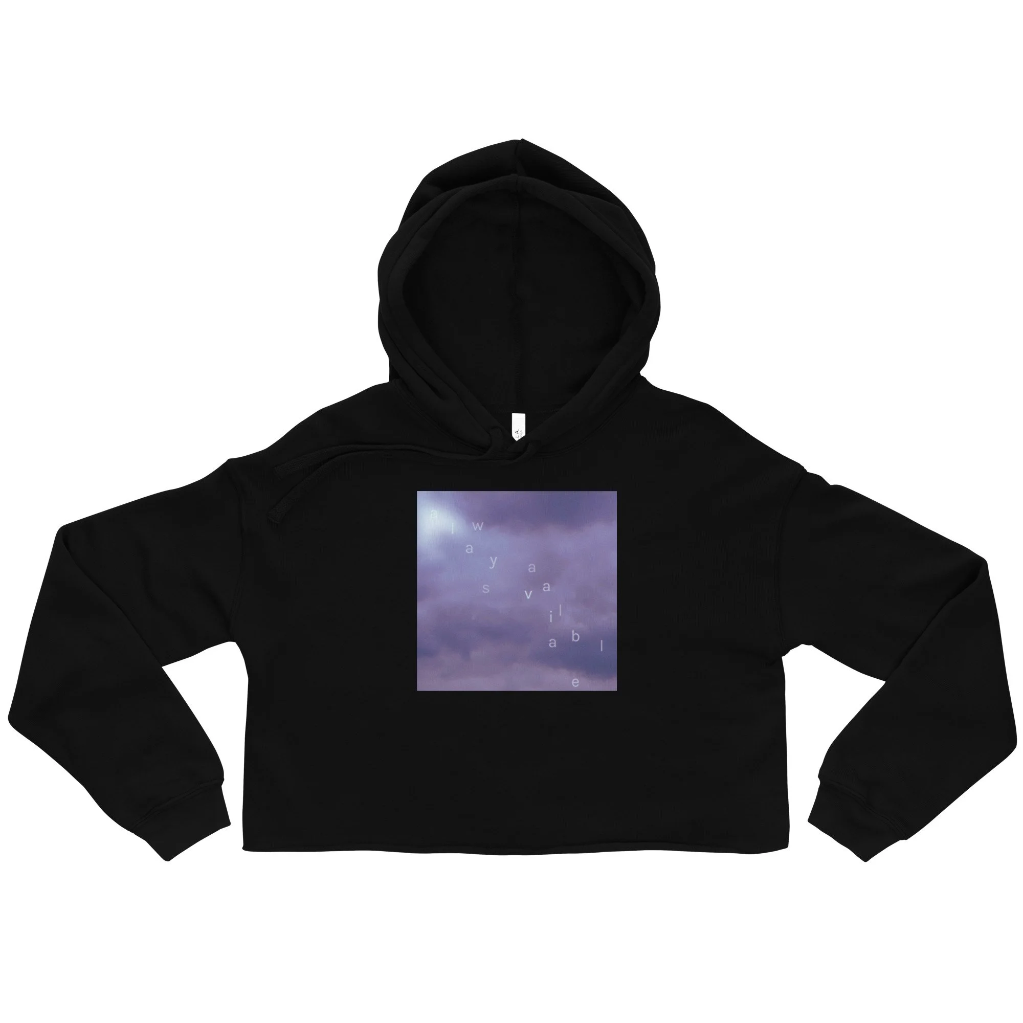 Always Available Crop Hoodie — STACY CITRON