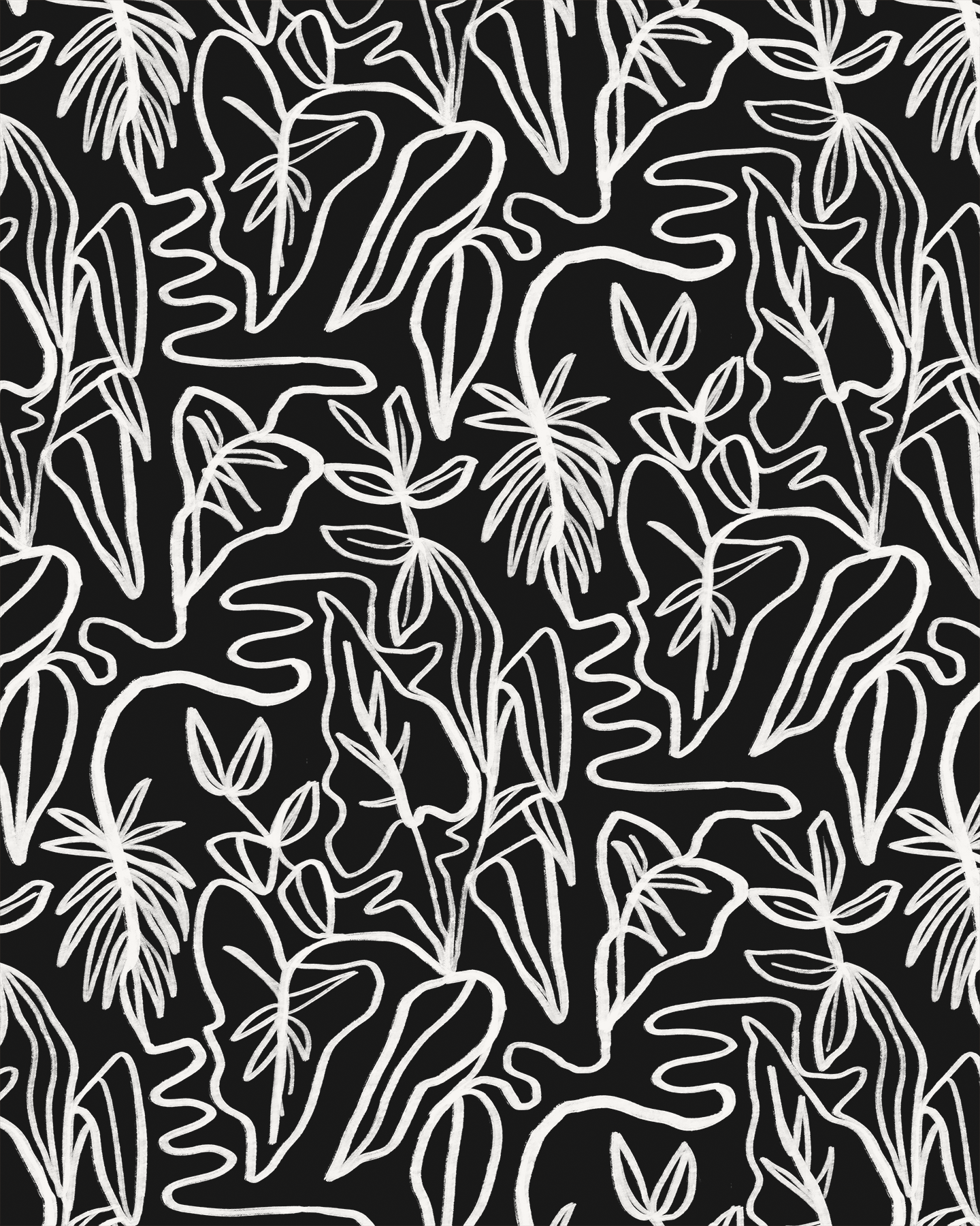 Inked Foliage Traditional Prepasted Wallpaper Black White Neutral Samantha Santana Hdwallpapers.net is a place to find the best wallpapers and hd backgrounds for your computer desktop (windows, mac or linux), iphone, ipad or android devices. samantha santana