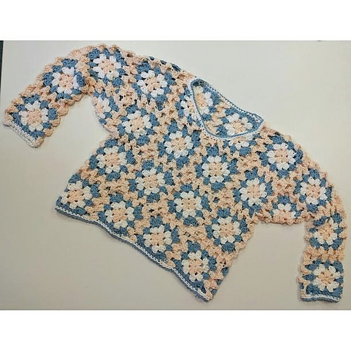 Summer Granny Square Sweater The Queen Stitch,How Long To Defrost Turkey In Refrigerator