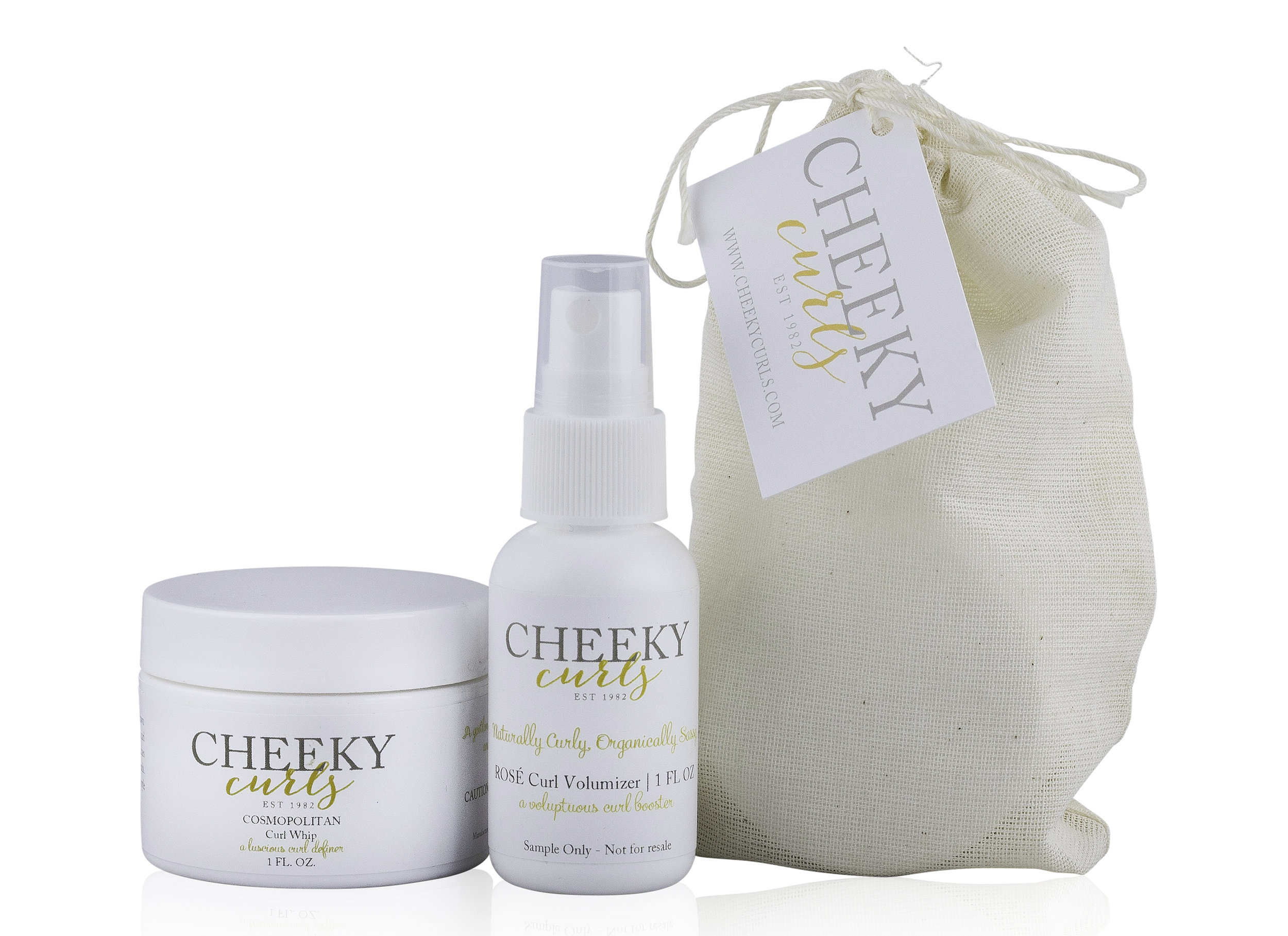 Mini Samples 1 Fl Oz Cheeky Curls Natural Hair Care