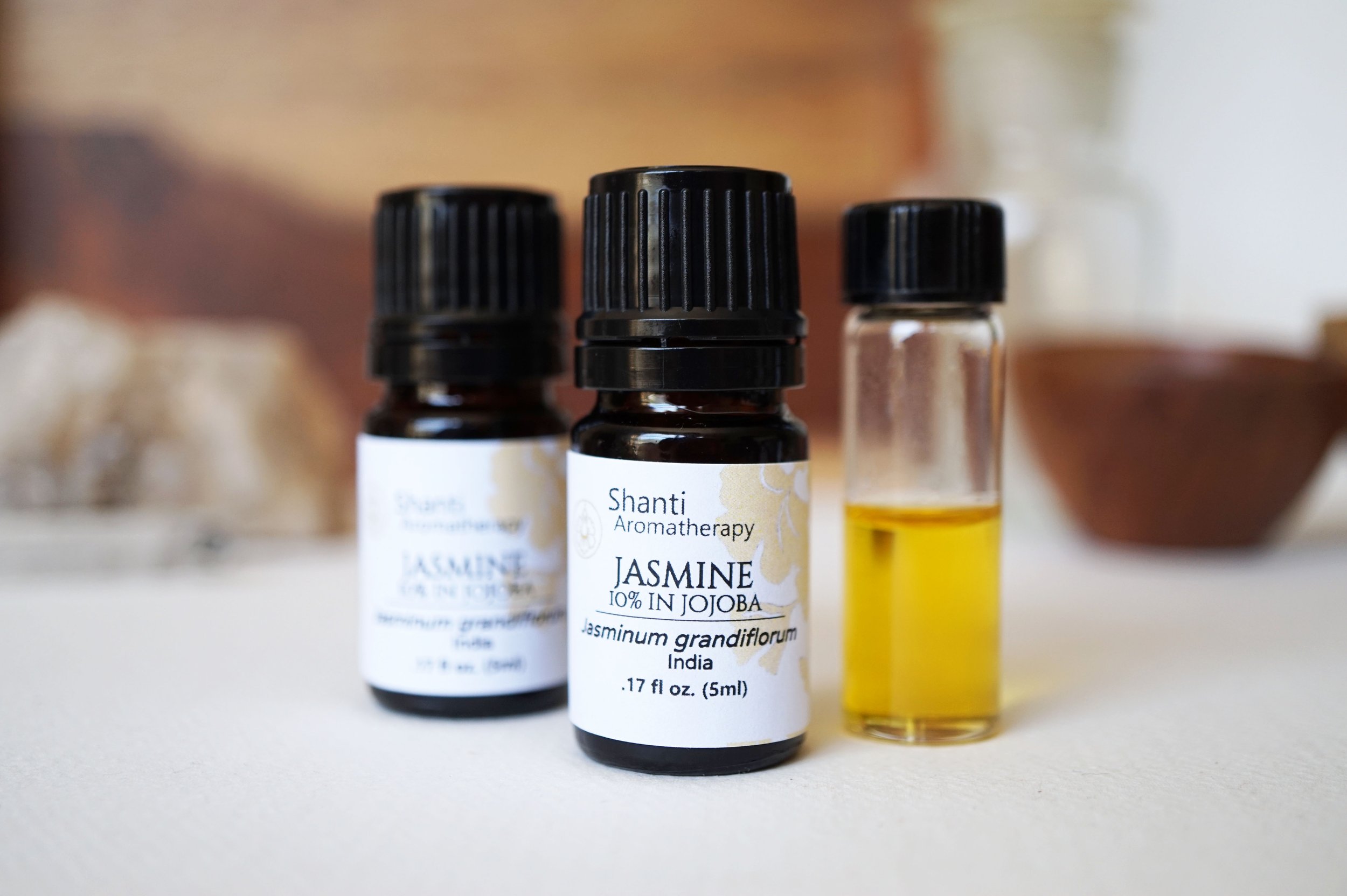 Jasmine Essential Oil - 10% in jojoba — Shanti Aromatherapy