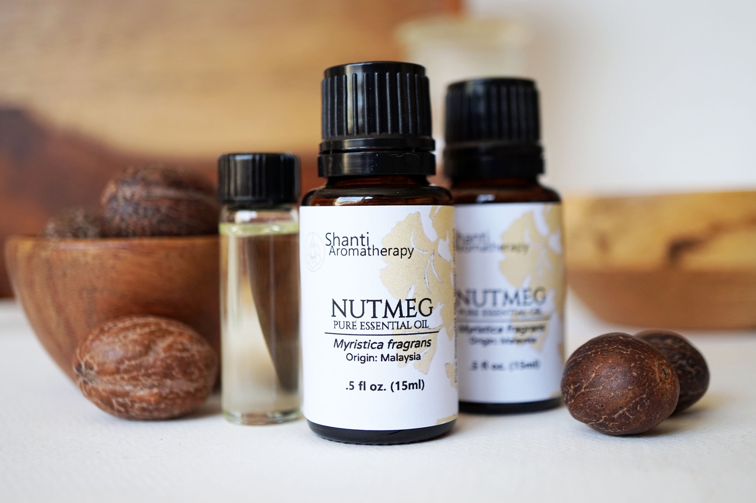 Nutmeg Essential Oils- Indonesian Essential Oils 15 ml