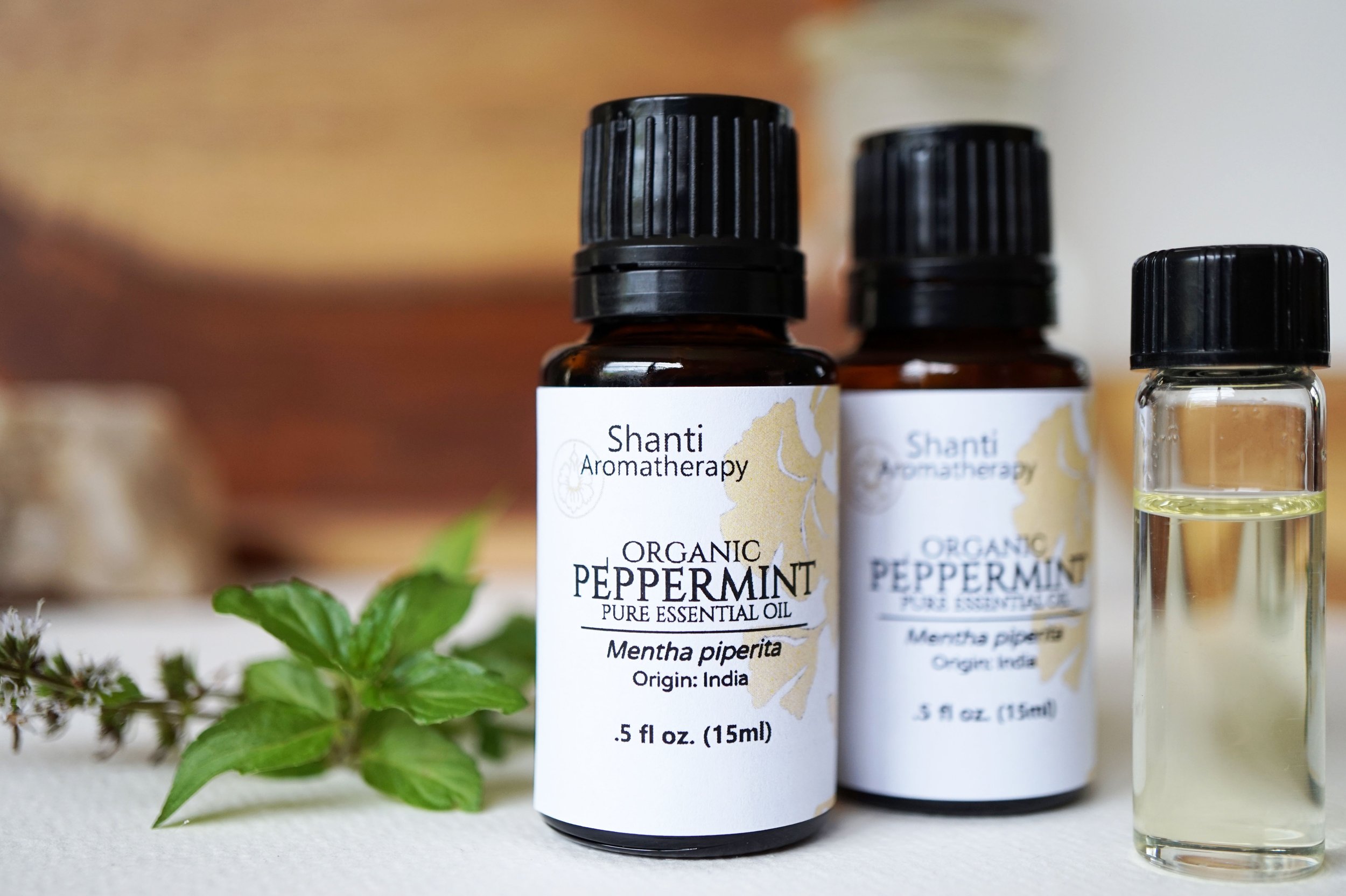 Organic Peppermint Essential Oil — Shanti Aromatherapy