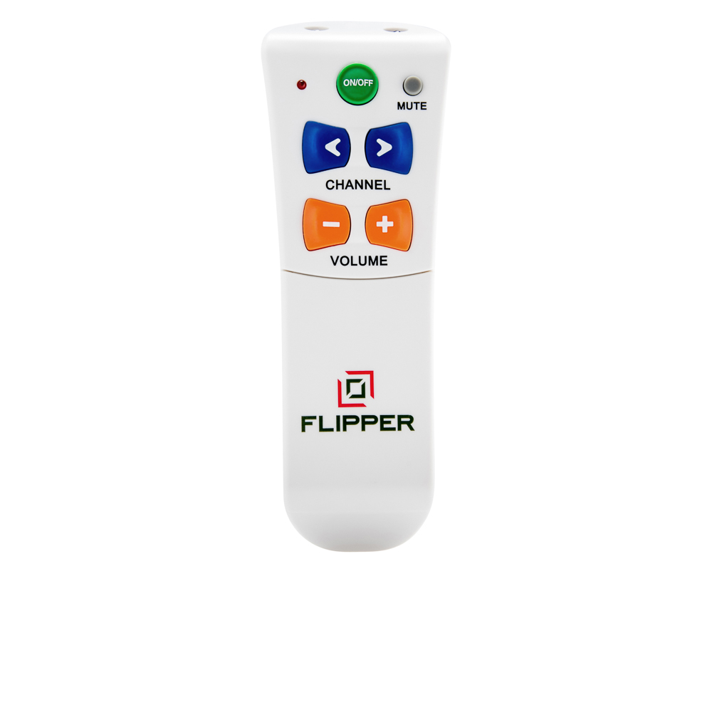 Flipper Big Button Universal TV Remote for Seniors, Elders — Big Button  Jumbo Universal TV Remote for Seniors