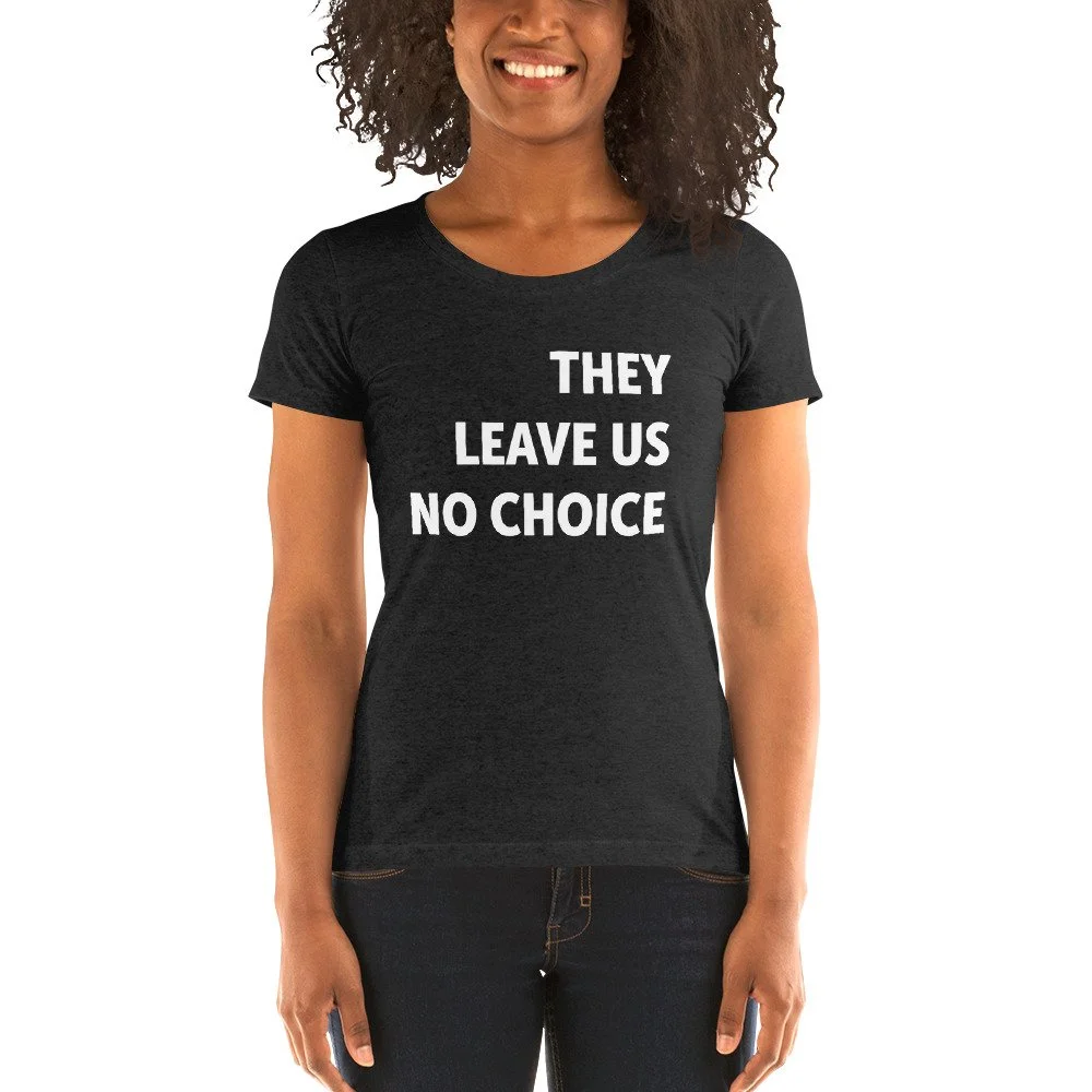 black work t shirts women's