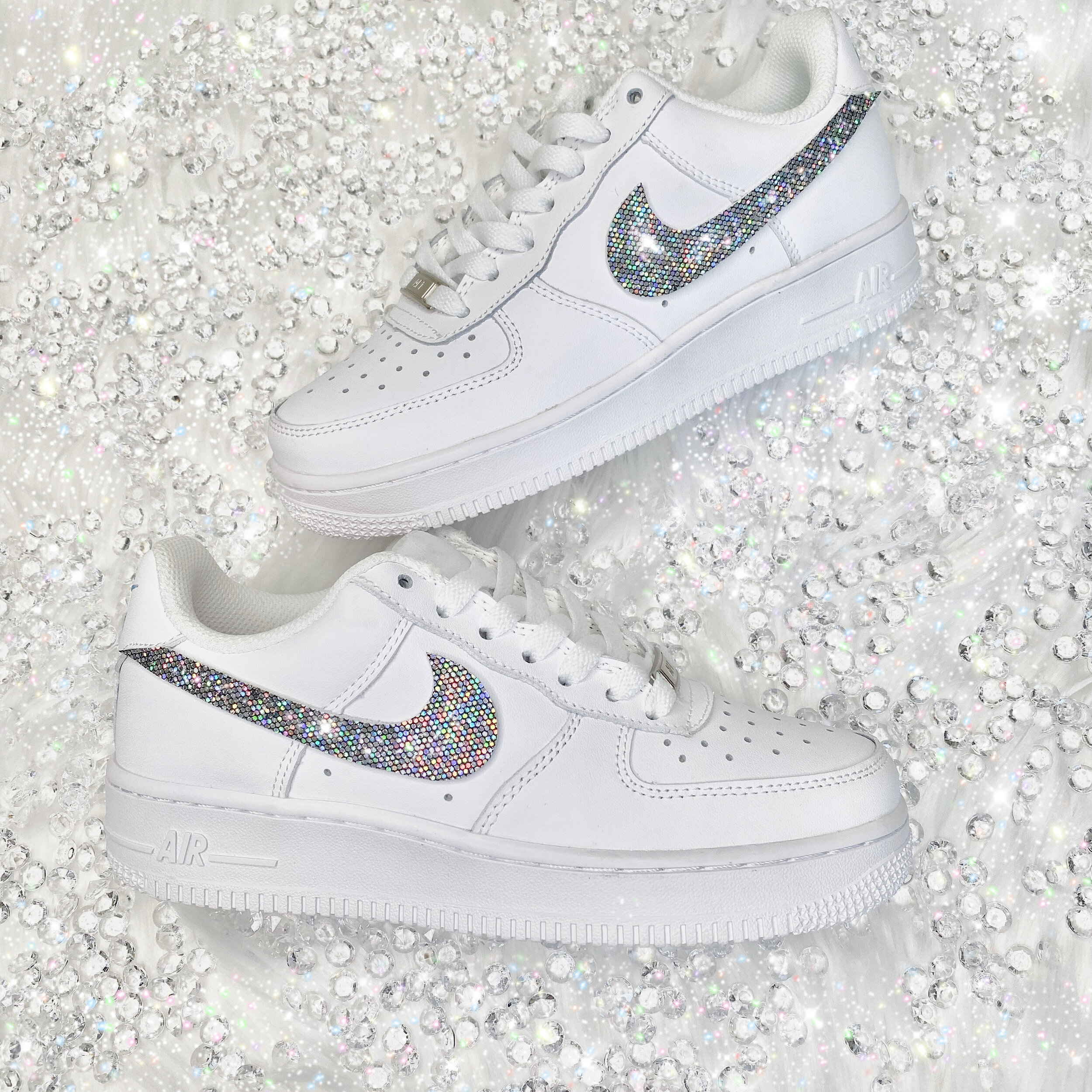 nike air force one diamonds