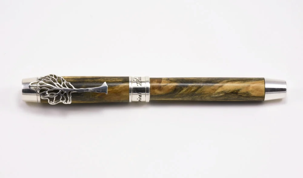 Thomas Jefferson Tulip Poplar Rollerball Pen