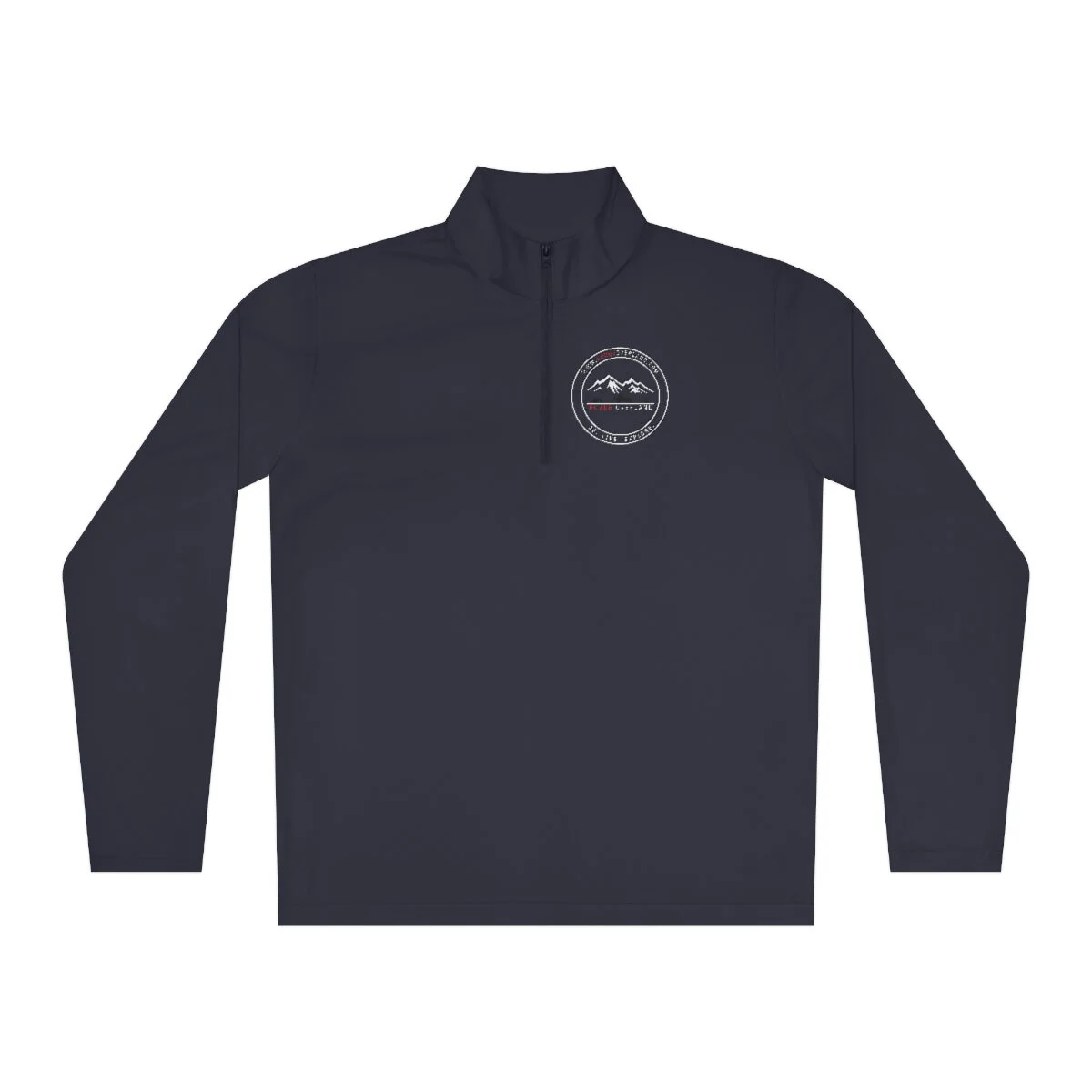 ☆送料無料☆ GOAL STUDIO EMBLEM QUARTER ZIP-UP ☆ Circle Stamp Logo Quarter-Zip Pullover — Rogue Overland