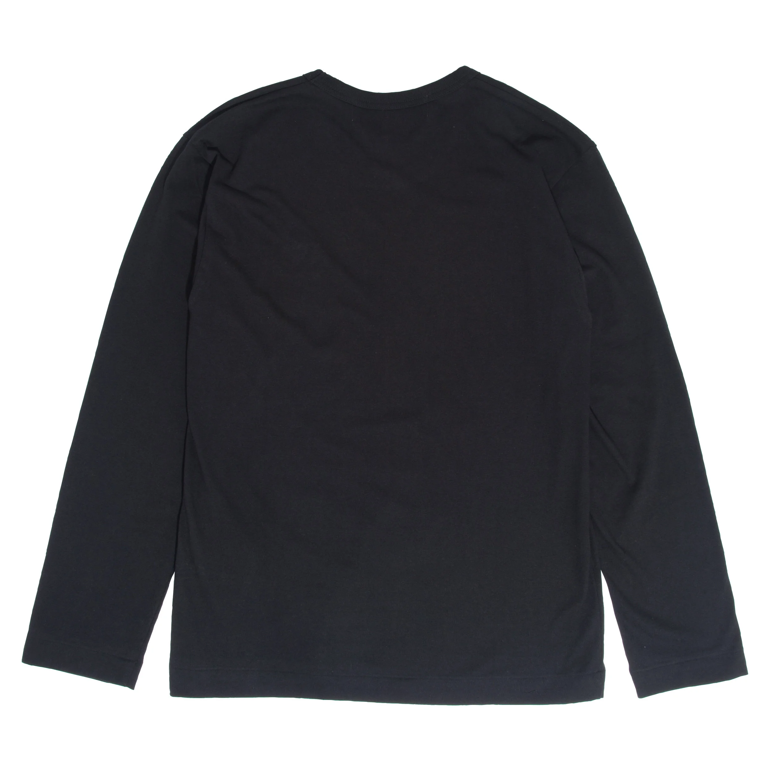 black long sleeve tee