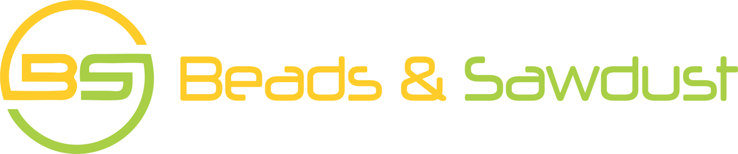 Beads and Sawdust