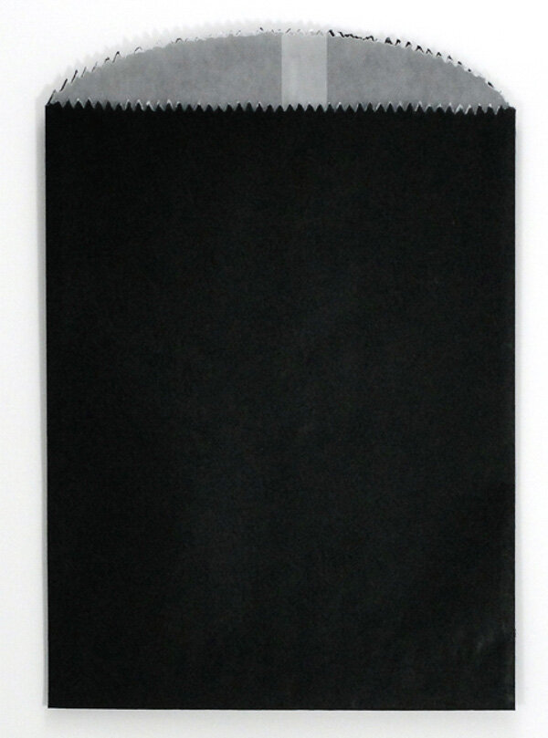 Black Paper Glassine Bags 2-ply 1000/case — Big Valley Packaging