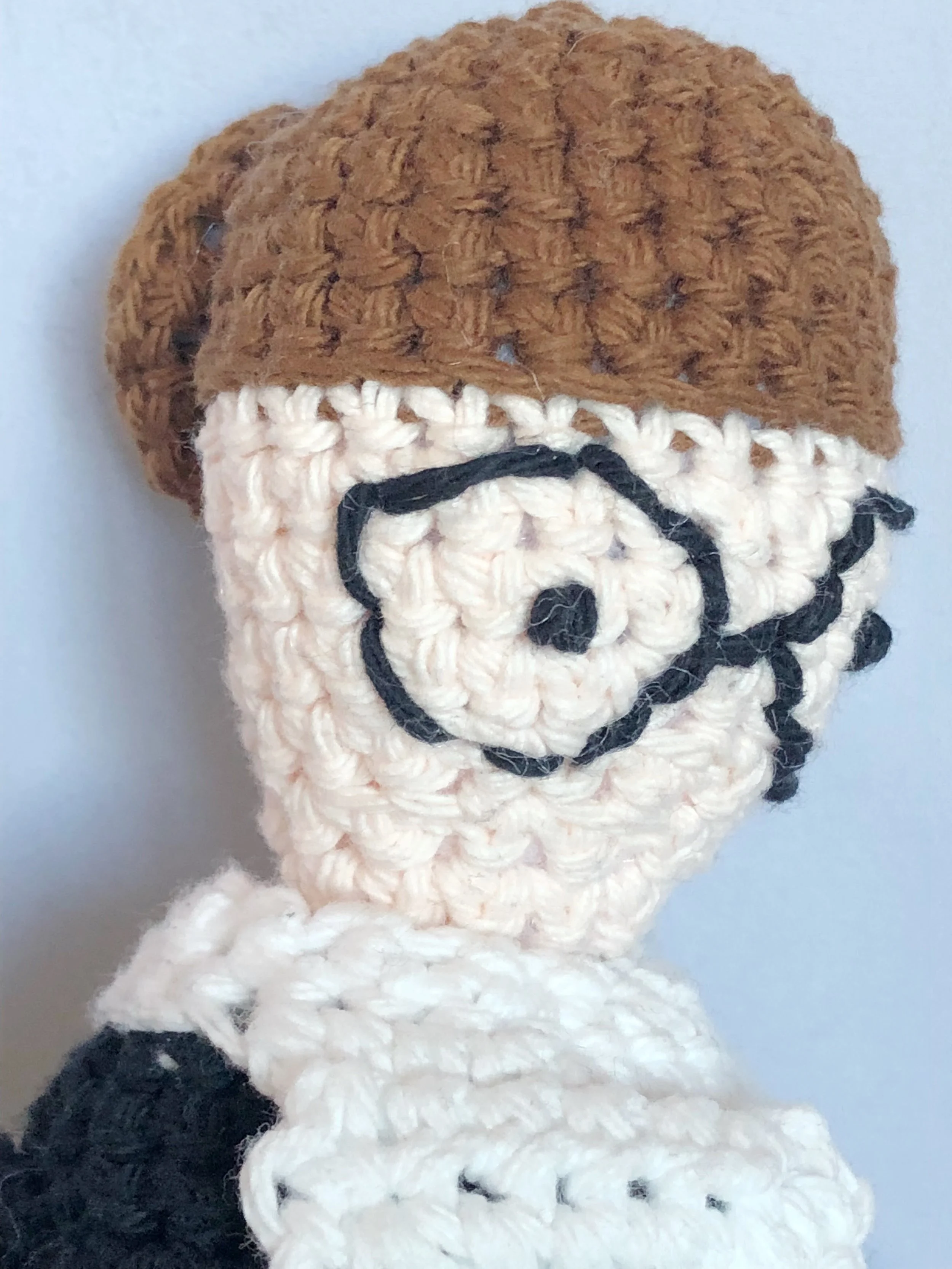 ruth bader ginsburg crochet doll
