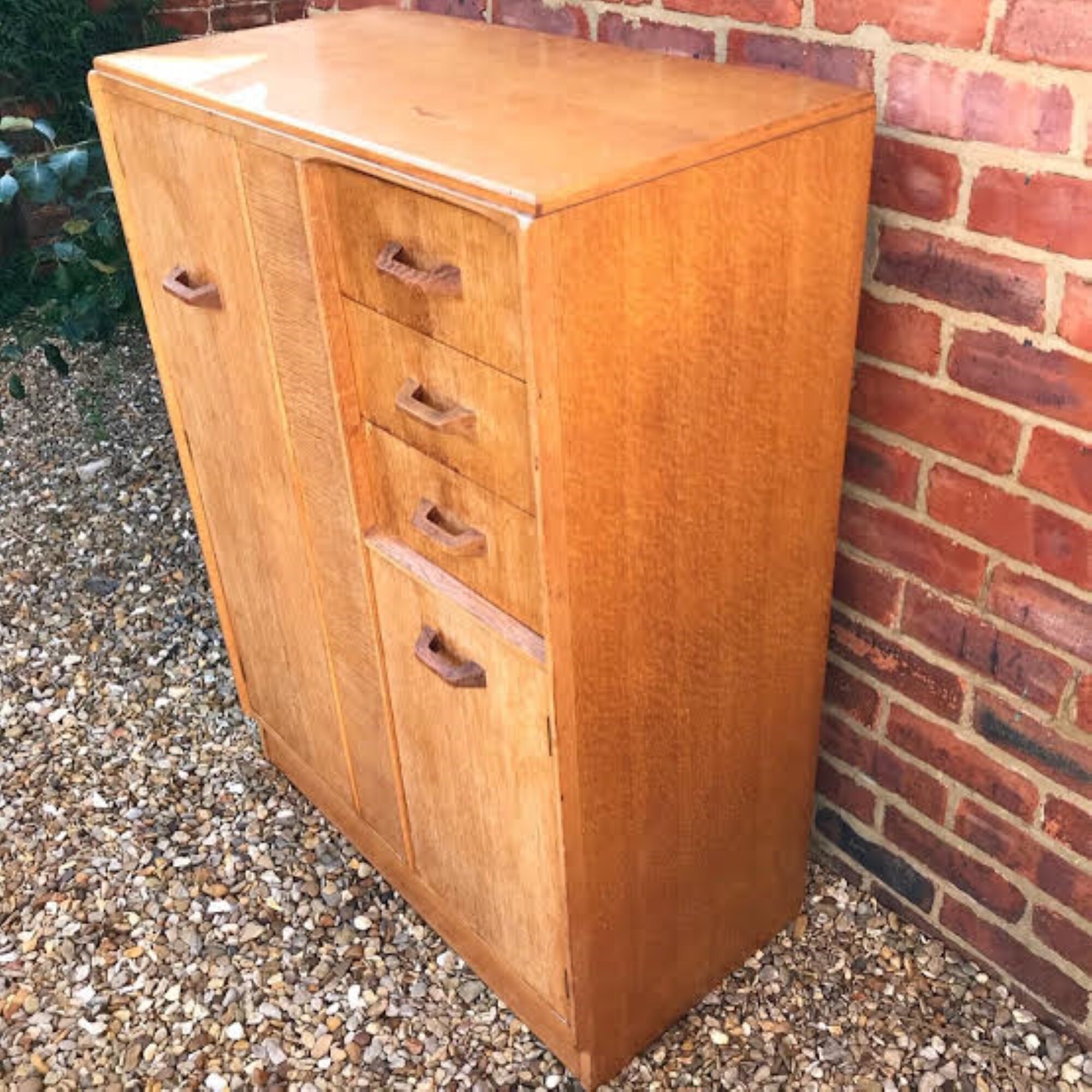 1950s G Plan E Gomme Oak Veneer Brandon Gentleman S Compactum