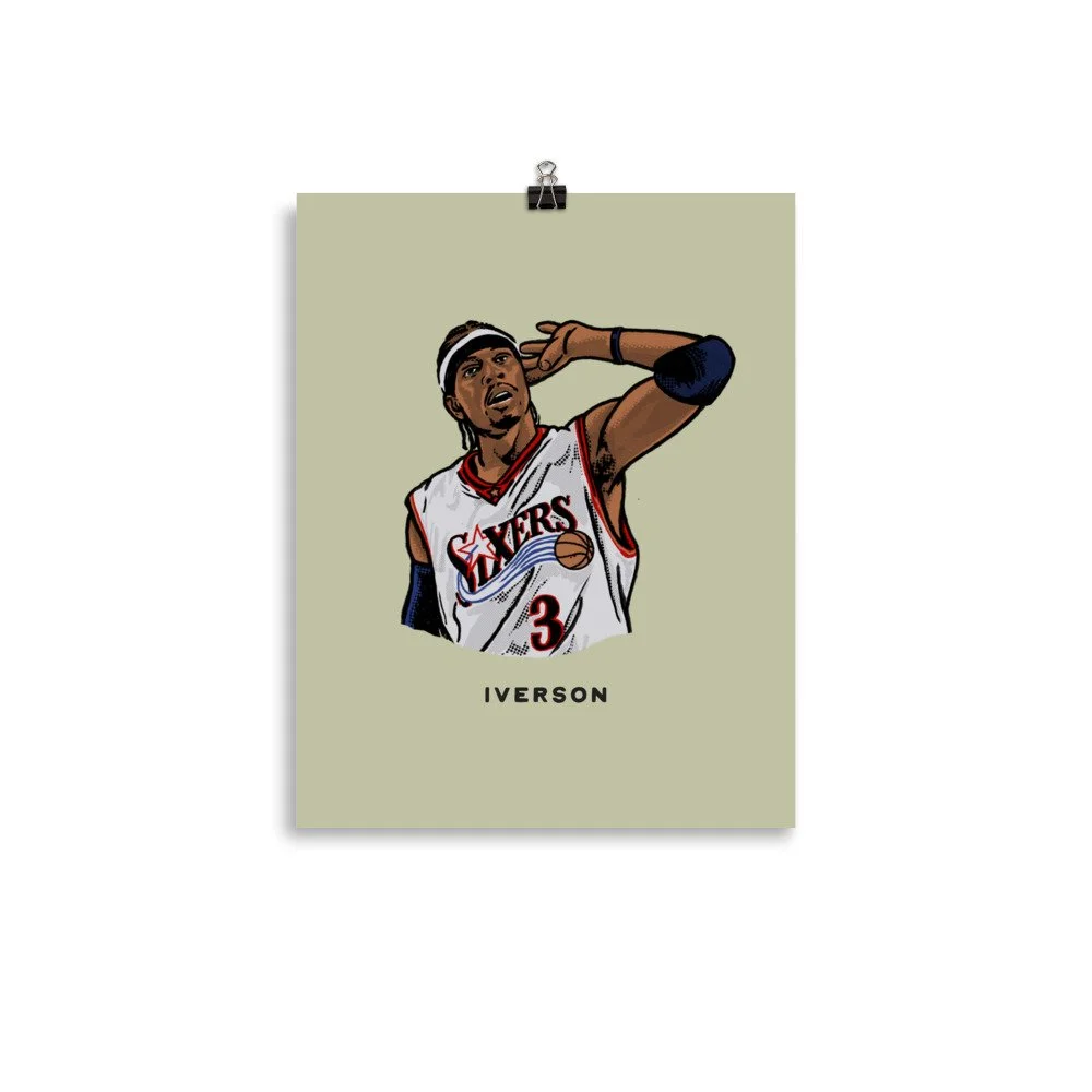 Allen Iverson (Print) — Philippe Lazaro
