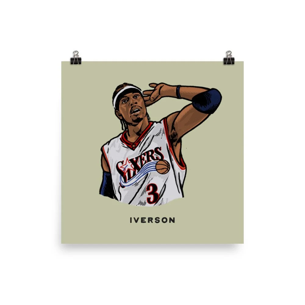 Allen Iverson (Print) — Philippe Lazaro