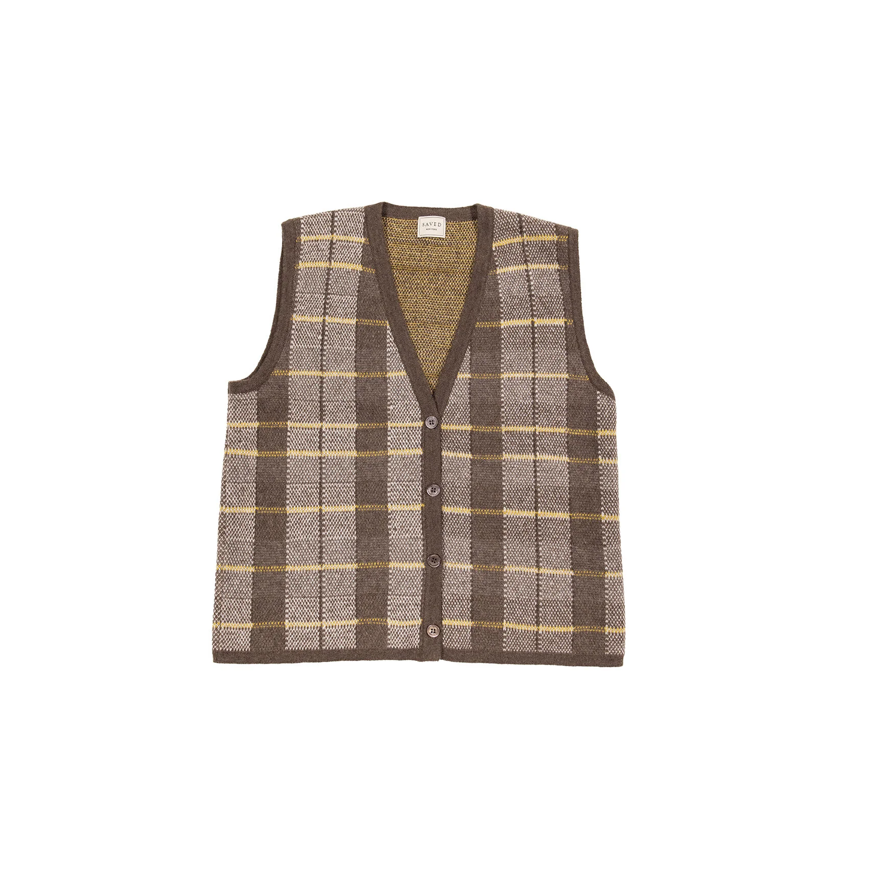 tartan sweater vest