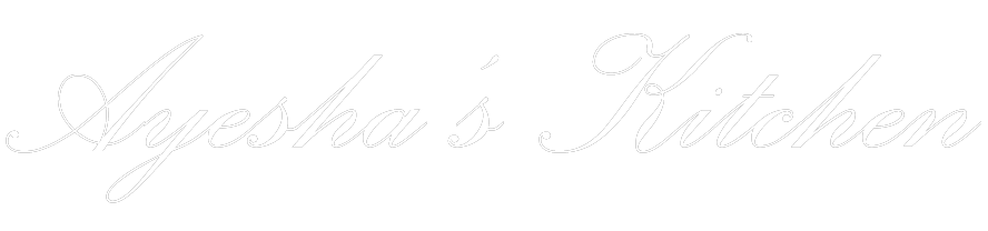 Menu Ayesha S Kitchen