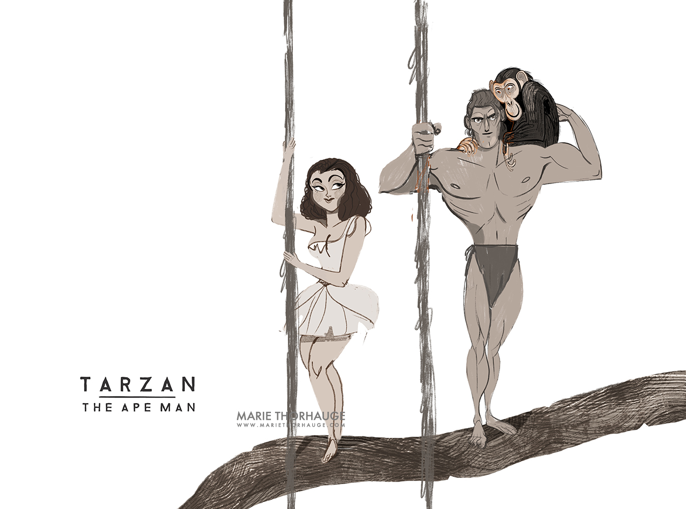 Tarzan the apeman