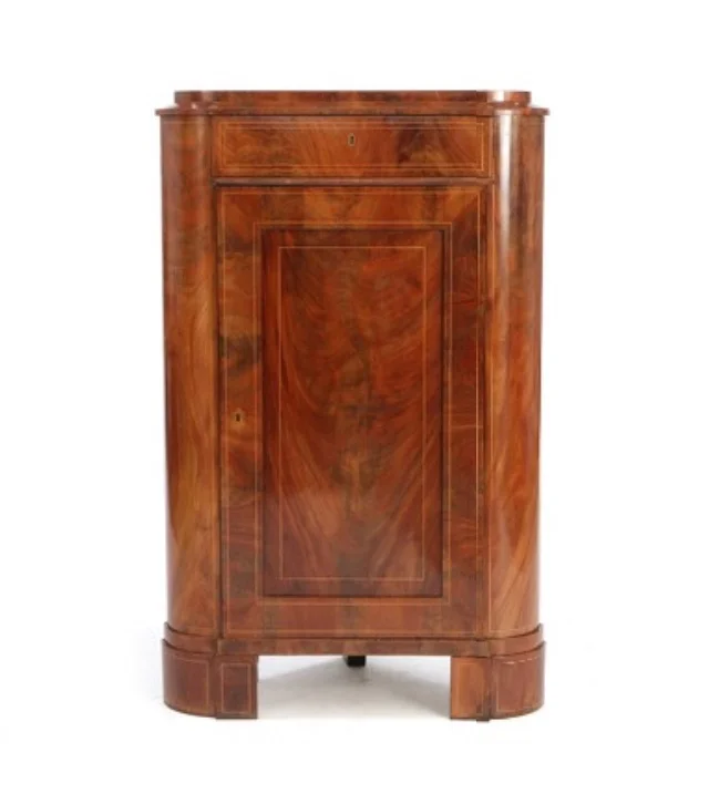 Danish Empire Corner Cabinet Sophia Rose Interiors