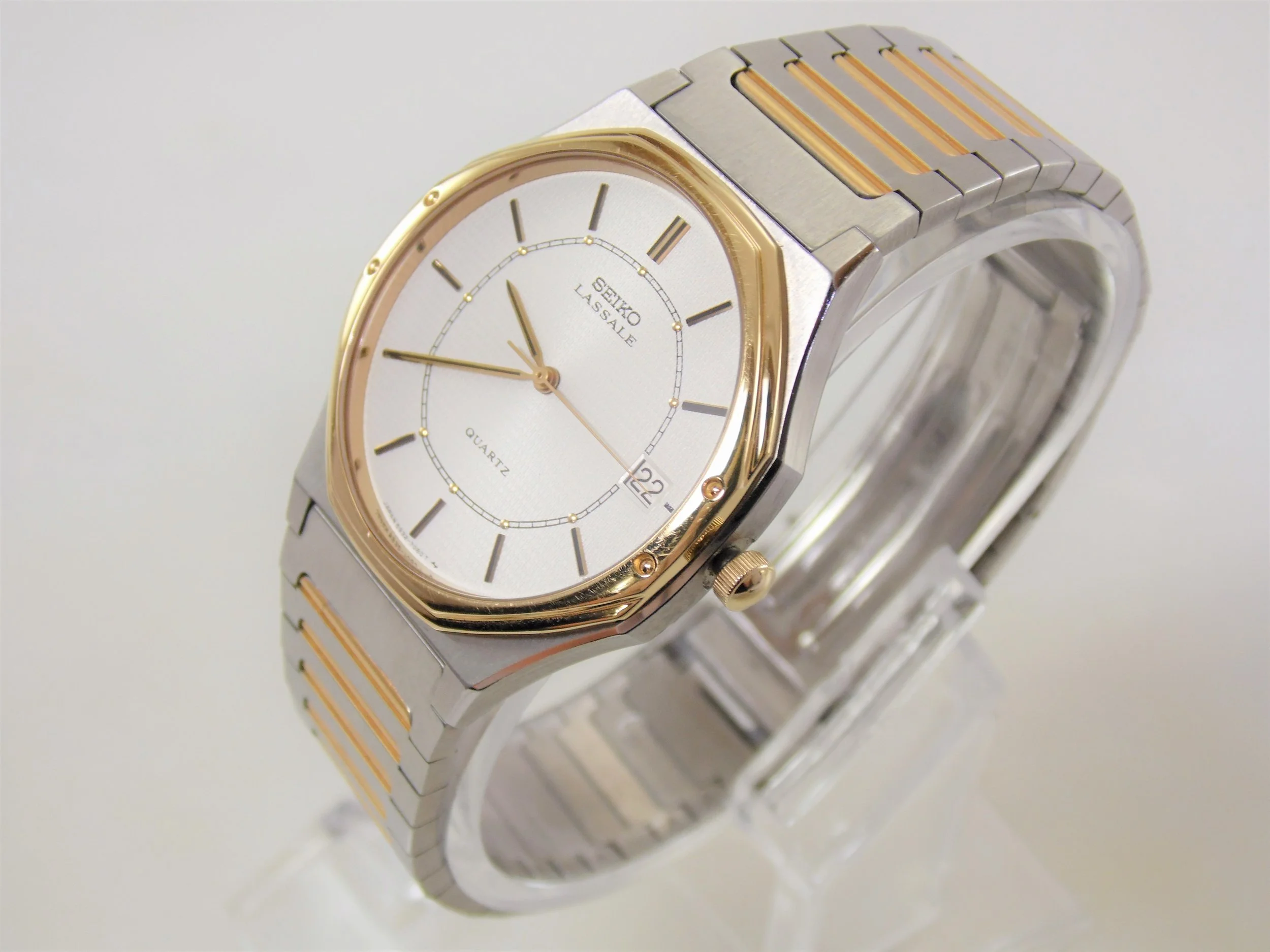 seiko lassale vintage mens watch