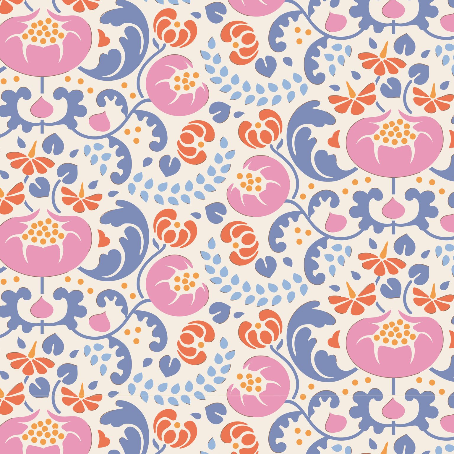 Lazy Days Mildred Blue Willow Cottage Quilt Co