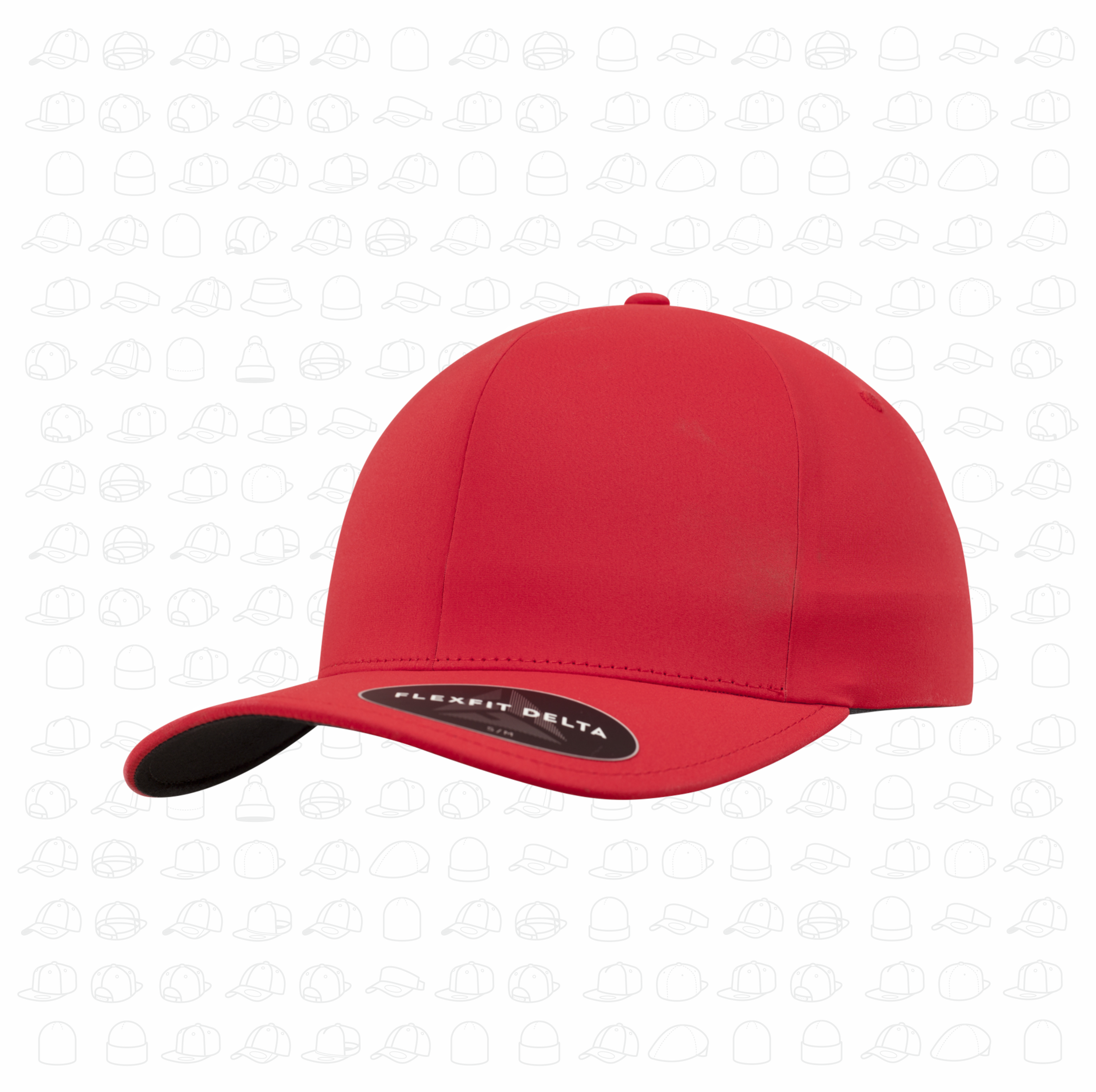 custom flexfit delta hats