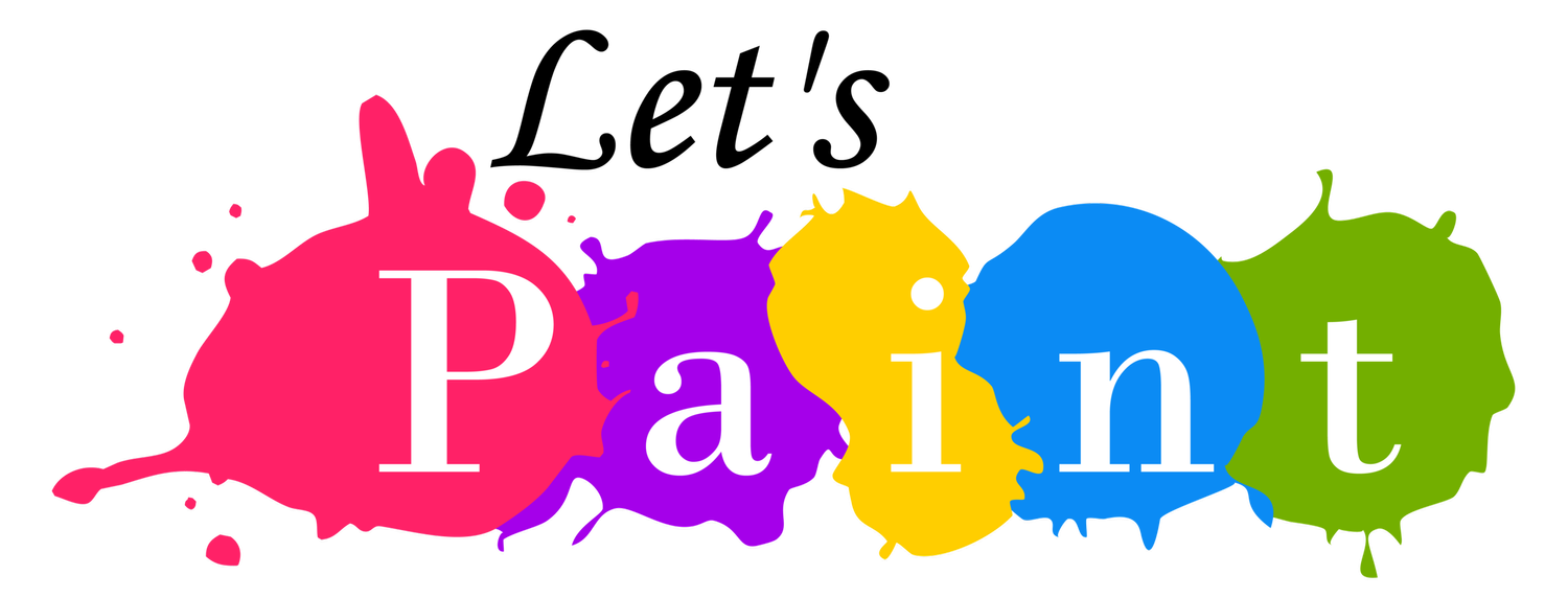 MEHOFOTO Let's Paint Birthday Party Photo Backdrop Props Painting Dress