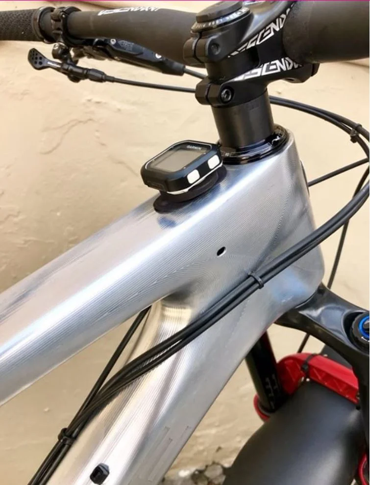 top tube garmin mount