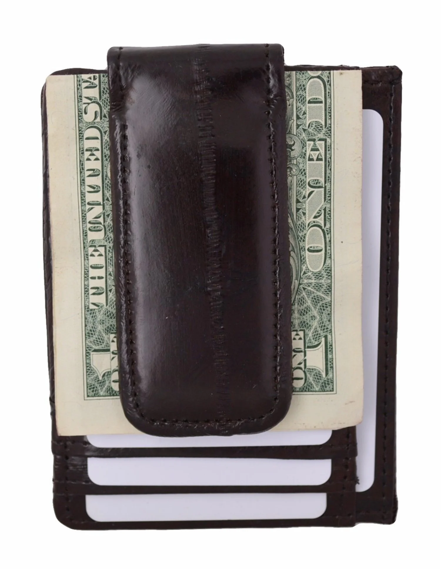 mens credit card wallet with money clip