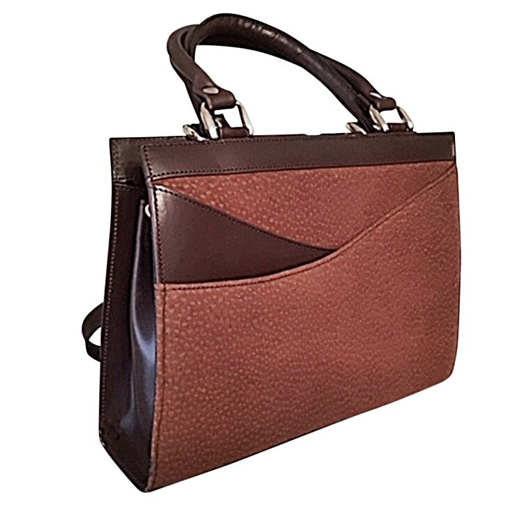 ARGENTINA-Women's handmade genuine leather handbag with shoulder strap