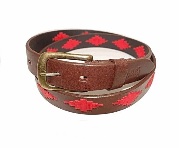 red polo belt